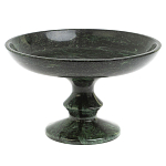 Фруктовница большая из натурального камня Змеевик Шабровский Natural Stone Fruit Bowls варинант исполнения - 1 | Loft Concept в Орле