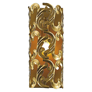Ажурное бра цвета золота Gold Leaves