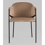 Стул Brace велюр капучино варинант исполнения - 4 | Loft Concept в Орле