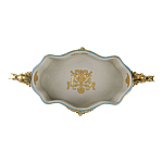 Чаша с орнаментом на бронзовых ножках в виде львов Eden Garden варинант исполнения - 2 | Loft Concept в Орле