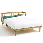 Кровать из массива дуба с пружинным блоком Mateta варинант исполнения - 1 | Loft Concept в Орле