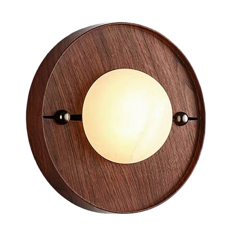 Бра потолочный кругый Ceiling Wooden Lamp Коричневый Бра потолочный кругый Ceiling Wooden Lamp Коричневый в Орле | Loft Concept