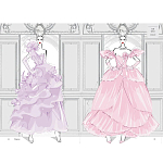 Megan Hess. Elegance варинант исполнения - 2 | Loft Concept в Орле