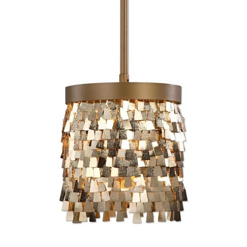Подвесной светильник Uttermost Lamps Tillie 1 Light Золотой Подвесной светильник Uttermost Lamps Tillie 1 Light Золотой в Орле | Loft Concept