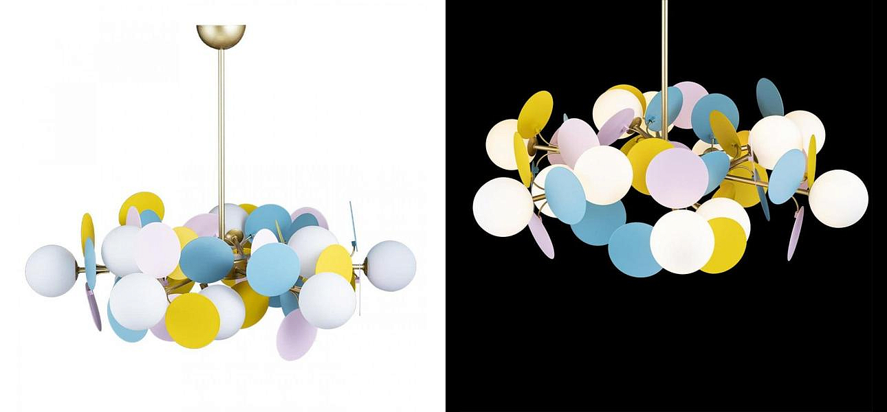 Люстра MATISSE Chandelier multicolor 12 ламп Люстра MATISSE Chandelier multicolor 12 ламп - Loft-Concept в Орле