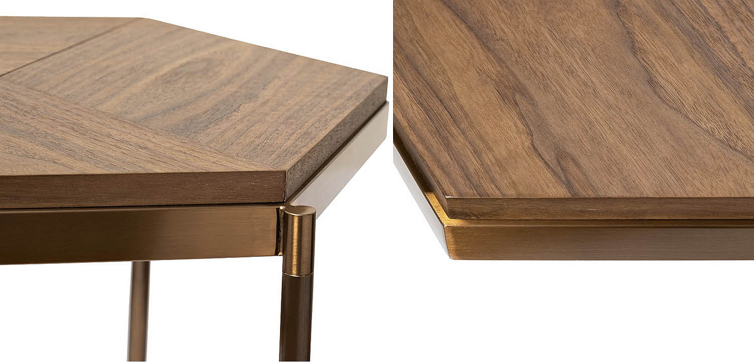 Приставной стол Hexagonal Side Table Приставной стол Hexagonal Side Table - Loft-Concept в Орле