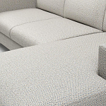 Мебельная ткань Шенилл серо-голубой цвет 142 см T4-47 варинант исполнения - 12 | Loft Concept в Орле