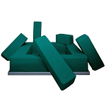 Модульный дизайнерский диван Rumble Modular Sofa варинант исполнения - 2 | Loft Concept в Орле