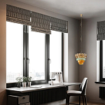 Люстра конусовидная с каскадом из разноцветных круглых подвесов Key Lustar варинант исполнения - 5 | Loft Concept в Орле