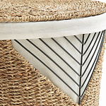 Плетеная корзина для белья Juste Wicker Basket варинант исполнения - 4 | Loft Concept в Орле