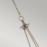 Люстра с прозрачными плафонами из пузырчатого стекла Kichler варинант исполнения - 8 | Loft Concept в Орле