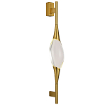 Бра с хрустальным плафоном Renee Brass Glass Drops Light Wall Lamp варинант исполнения - 1 | Loft Concept в Орле