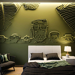 Барельеф OWLS варинант исполнения - 2 | Loft Concept в Орле