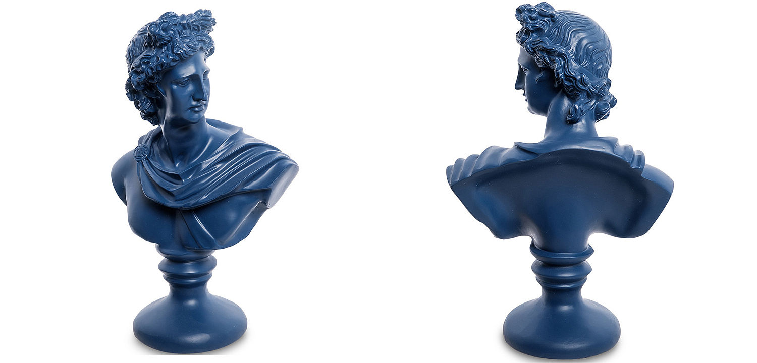 Статуэтка Bust David blue Статуэтка Bust David blue - Loft-Concept в Орле