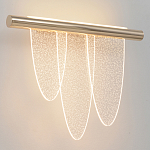 Бра с тремя элементами в форме лепестков и металлическим основанием DALI Tonin Casa варинант исполнения - 1 | Loft Concept в Орле