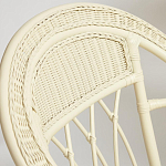 Комплект уличной мебели из ротанга Clara белый варинант исполнения - 3 | Loft Concept в Орле