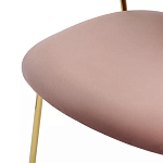 Стул Singer Chair без подлокотников Розовый Велюр варинант исполнения - 6 | Loft Concept в Орле