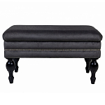 Мягкая банкетка с зоной для хранения Casket Dark Grey варинант исполнения - 1 | Loft Concept в Орле