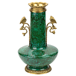 Фарфоровая ваза с малахитовым узором MALACHITE варинант исполнения - 1 | Loft Concept в Орле