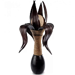 Настольная лампа черная INDONESIAN LAMPS 1 варинант исполнения - 1 | Loft Concept в Орле