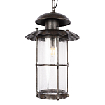 Уличный подвесной светильник с цилиндрическим плафоном на цепи Elysian Lanterns варинант исполнения - 5 | Loft Concept в Орле