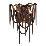 Бра с изогнутыми металлическими лентами и цепочками Atlantis Chain варинант исполнения - 3 | Loft Concept в Орле