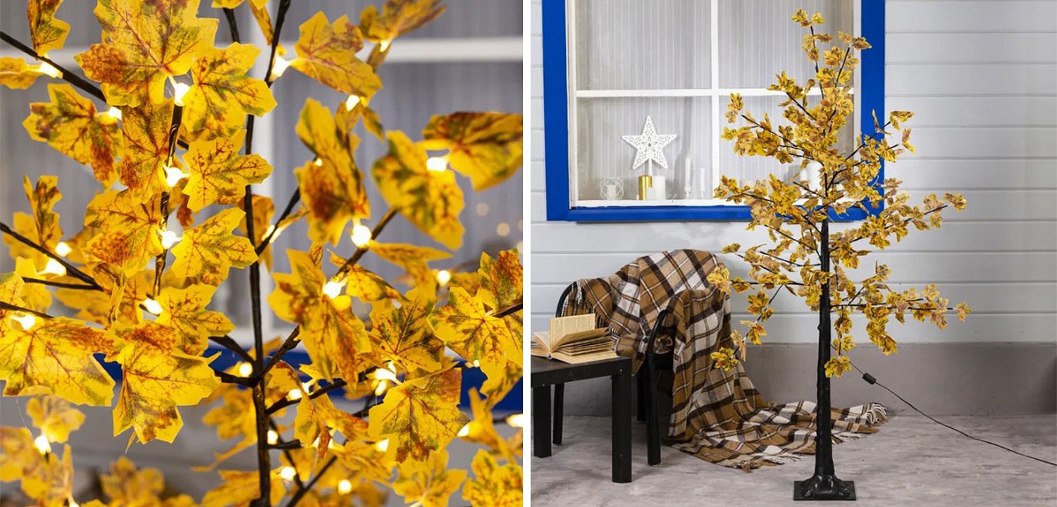 Светодиодное дерево Maple Yellow Светодиодное дерево Maple Yellow - Loft-Concept в Орле
