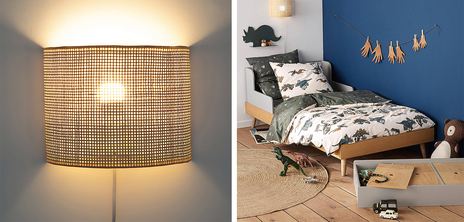 Бра Ottar Wicker Bamboo Cane beige Бра Ottar Wicker Bamboo Cane beige - Loft-Concept в Орле