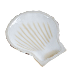 Фигурка из фарфора в виде ракушки морского гребешка Marine Tridacna варинант исполнения - 2 | Loft Concept в Орле