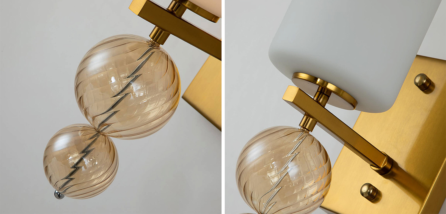 Бра Blown Glass Balloons Wall Lamp Бра Blown Glass Balloons Wall Lamp - Loft-Concept в Орле