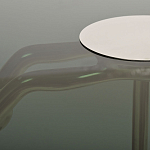 Столик журнальный на основании в виде фигурки девушки Maiden варинант исполнения - 2 | Loft Concept в Орле