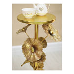 Столик приставной из металла с основанием в виде цветочной композиции Flower Arrangement Table варинант исполнения - 6 | Loft Concept в Орле