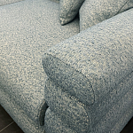 Дизайнерский Диван Lancaster Серо-голубое букле варинант исполнения - 1 | Loft Concept в Орле