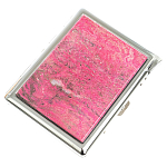 Портсигар с газовой зажигалкой из натурального камня Родонит Stone Cigarettes Cases варинант исполнения - 1 | Loft Concept в Орле