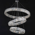Хрустальная Люстра Элизабет из трех колец Хром  варинант исполнения - 1 | Loft Concept в Орле