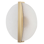 Бра с белым матовым стеклянным плафоном круглой формы Soft Glow Harmony варинант исполнения - 3 | Loft Concept в Орле