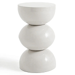 Приставной столик белого цвета Bead варинант исполнения - 1 | Loft Concept в Орле