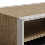 Стол журнальный в стиле лофт с полкой для хранения Warm Industrial варинант исполнения - 5 | Loft Concept в Орле