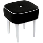 Квадратный мягкий пуф на белых ножках Winton Pouf Square варинант исполнения - 9 | Loft Concept в Орле