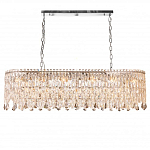 Люстра овальная с хрустальными подвесками Roul Crystal Light варинант исполнения - 4 | Loft Concept в Орле