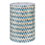 Столик с инкрустацией с перламутровым узором Rona варинант исполнения - 1 | Loft Concept в Орле