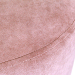 Банкетка овальная пыльно-розовый велюр на 4-х металлических ножках золотого цвета SANJAY варинант исполнения - 5 | Loft Concept в Орле