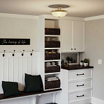 Потолочный светильник со стеклянным плафоном в виде купола Quoizel варинант исполнения - 16 | Loft Concept в Орле