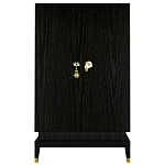 Платяной шкаф Elsa Dreams Black с 2-мя фасадами варинант исполнения - 5 | Loft Concept в Орле