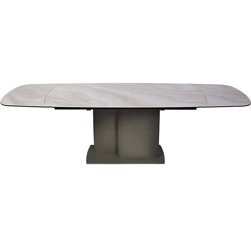 Стол обеденный раскладной керамический Dining Table Folding Ceramic Серый Стол обеденный раскладной керамический Dining Table Folding Ceramic Серый в Орле | Loft Concept