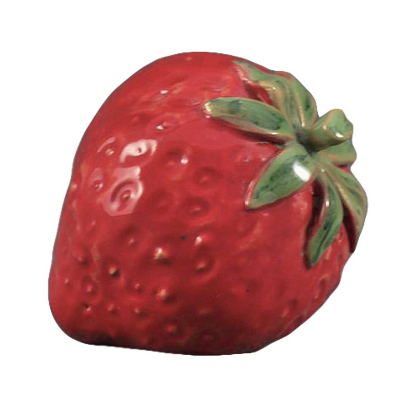 Статуэтка Porcelain Strawberries Красный Зеленый Статуэтка Porcelain Strawberries Красный Зеленый в Орле | Loft Concept