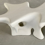 Кофейный стол природной формы Sirius White Coffee Table варинант исполнения - 1 | Loft Concept в Орле