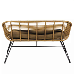 Кушетка плетеная из ротанга Wicker Сouch варинант исполнения - 2 | Loft Concept в Орле