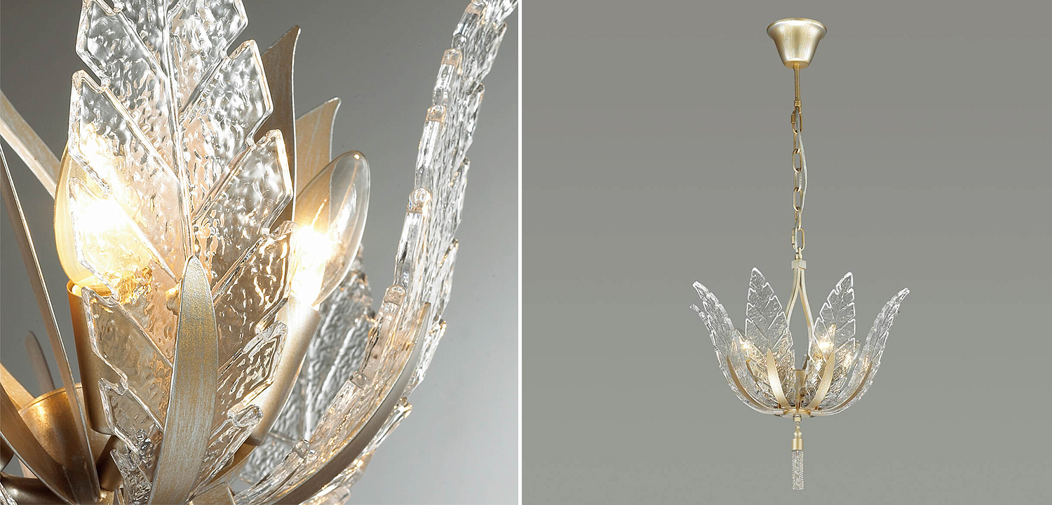 Люстра Glass Petals Chandelier 36 Люстра Glass Petals Chandelier 36 - Loft-Concept в Орле