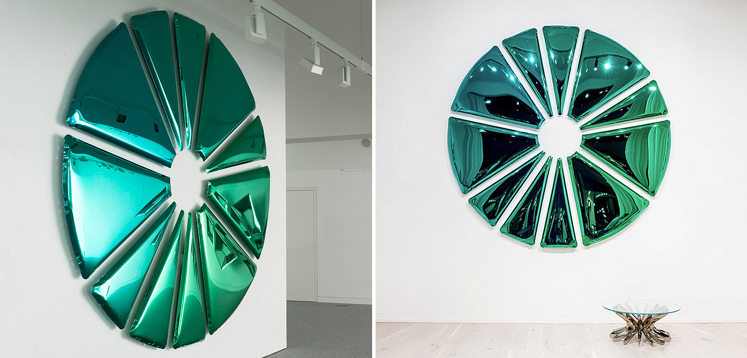 Арт-объект на стену Nucleus Gradient, Monumental Wall Sculpture Арт-объект на стену Nucleus Gradient, Monumental Wall Sculpture - Loft-Concept в Орле